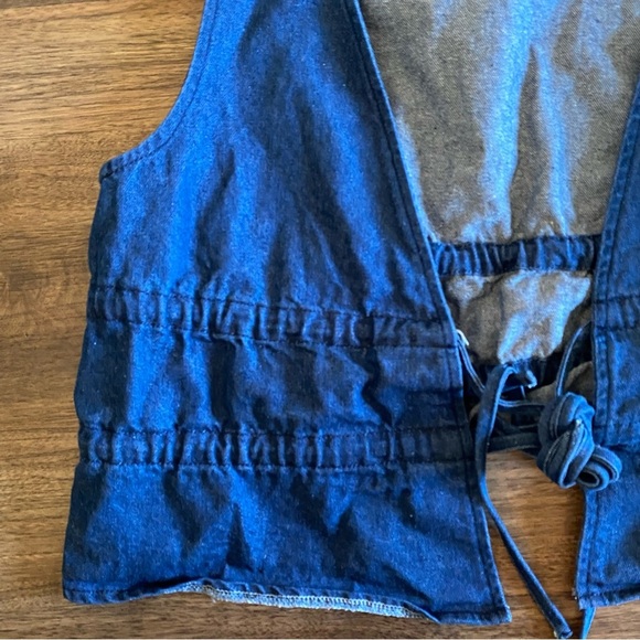 Cider Blue‎ Denim Vest - Picture 2 of 4
